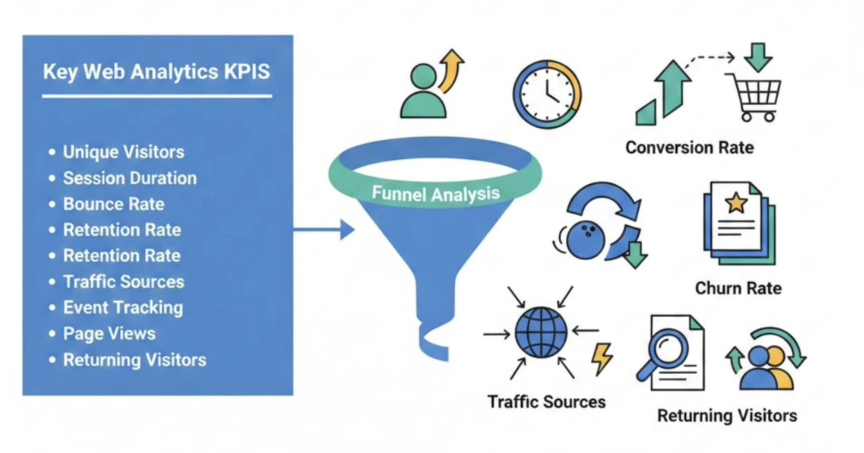 Key Web Analytics KPIs